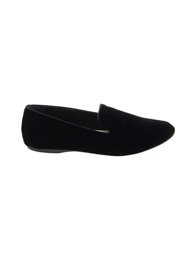 Pre-owned Birdies Flats In Black