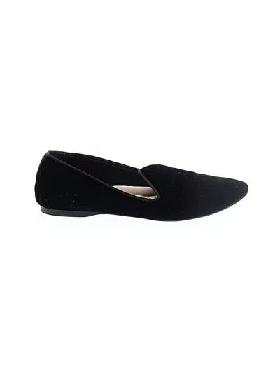 Pre-owned Birdies Flats In Black