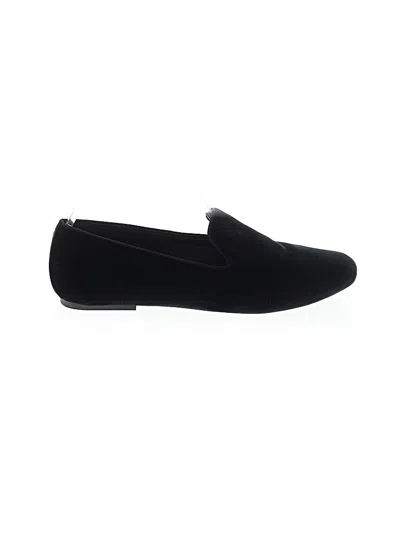 Pre-owned Birdies Flats In Black