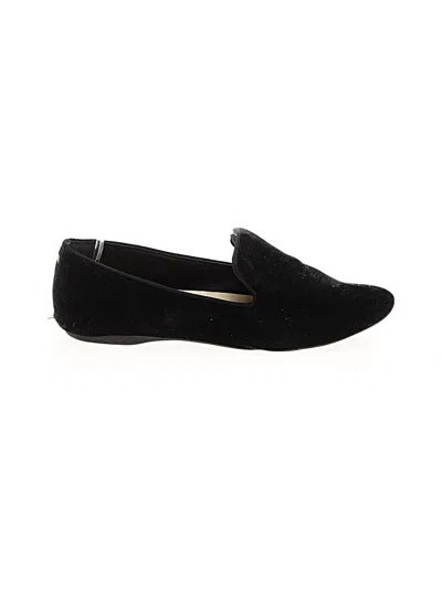 Pre-owned Birdies Flats In Black
