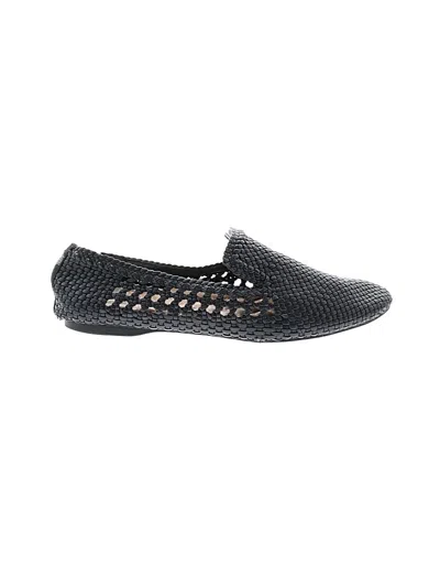 Pre-owned Birdies Flats In Black