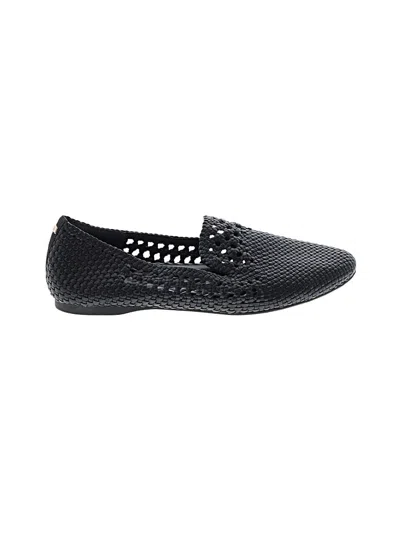 Pre-owned Birdies Flats In Black