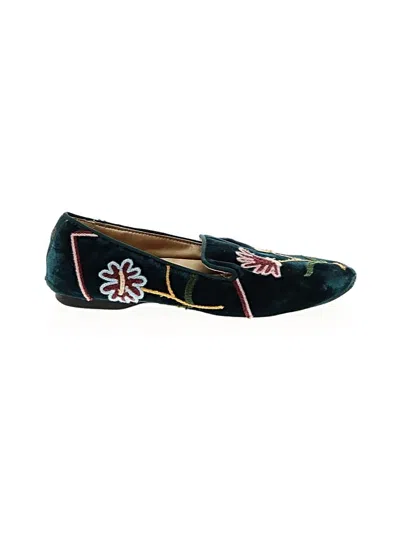 Pre-owned Birdies Flats In Blue