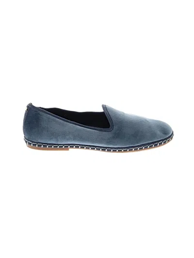 Pre-owned Birdies Flats In Blue