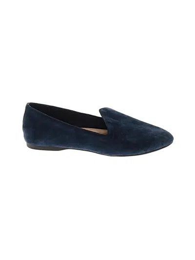 Pre-owned Birdies Flats In Blue