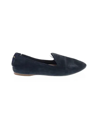 Pre-owned Birdies Flats In Blue