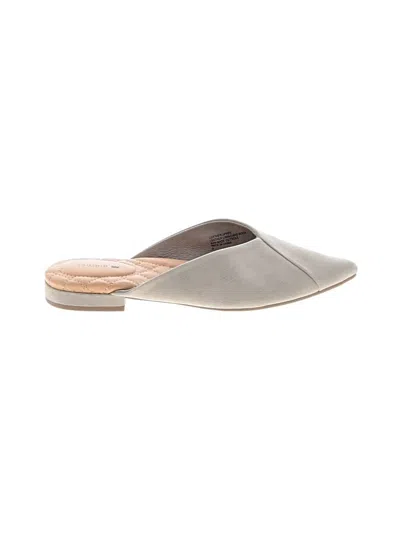 Pre-owned Birdies Flats In Gray