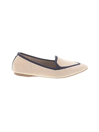 Pre-owned Birdies Flats In Ivory