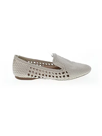 Pre-owned Birdies Flats In Ivory