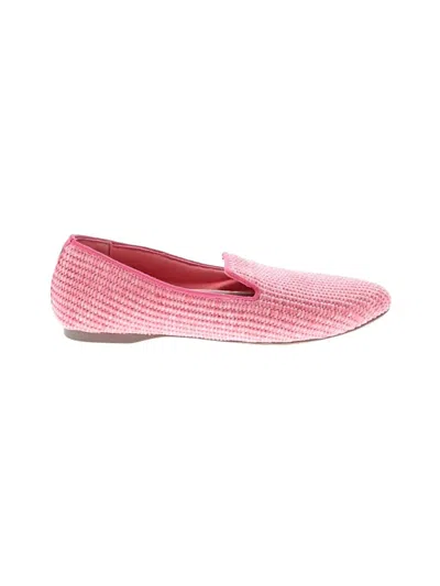 Pre-owned Birdies Flats In Pink