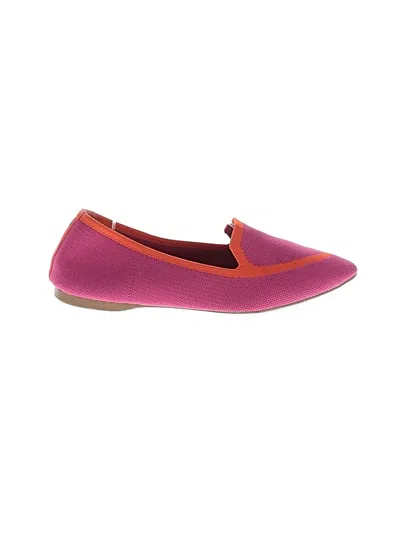Pre-owned Birdies Flats In Pink
