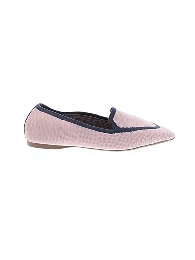 Pre-owned Birdies Flats In Pink