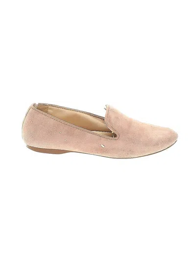 Pre-owned Birdies Flats In Tan
