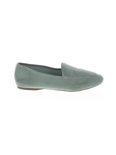 Pre-owned Birdies Flats In Teal