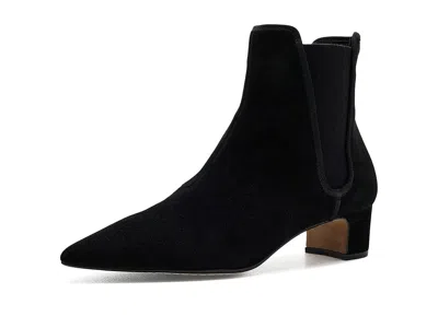 Birdies Goldfinch 40 Chelsea Suede Women's Boots Black Suede: 9.5 M