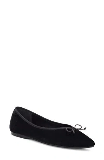 Birdies Goldfinch Suede Ballet Flat