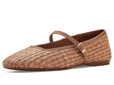 Birdies Hummingbird Mary Jane Raffia In Brown