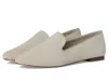 Birdies Starling Flat Women's Stone Suede Almond Toe Comfort Slip-on Ver360 In Gray