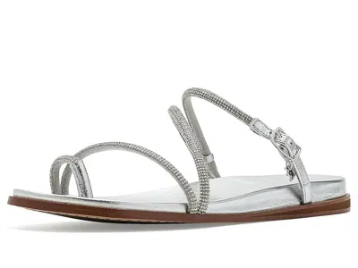 Birdies Sunbird String Jewels Women's Sandals Crystal Jewels: 7 M In Silver