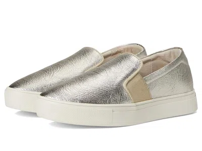 Birdies Swift Leather Sneakers In Gold