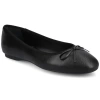 Birdies The Hummingbird Flats Leather In Black