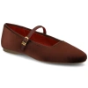 Birdies The Hummingbird Mary Janes Velvet In Brown