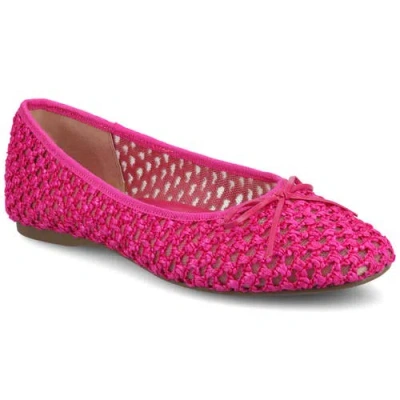 Birdies The Songbird Flat Openweave In Pink