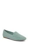Birdies Vesper Suede Flat In Marina Suede