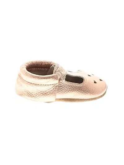 Pre-owned Birdrock Baby Kids' Booties In Pink