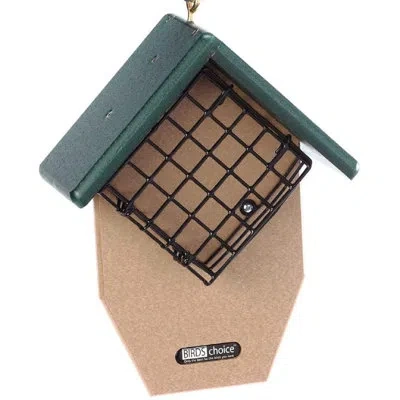 Birds Choice Recycled Double Tail Prop Suet Bird Feeder