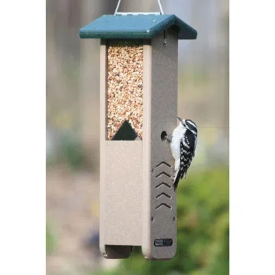 Birds Choice Recycled Pecker Hopper Bird Feeder