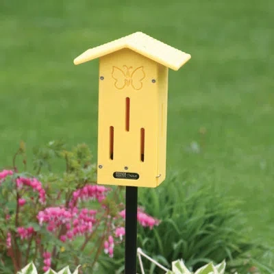 Birds Choice Recycled Pole 13 In X 9 In X 5 In Butterfly House