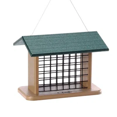 Birds Choice Recycled Seed And Block Suet Bird Feeder
