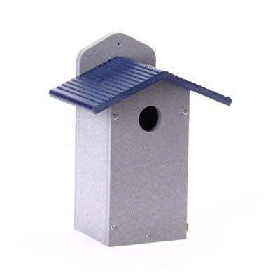 Birds Choice Solutions Recycled 12 In X 9 In X 7 In Bluebird House