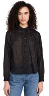 Birds Of Paradis Hazel Blouse Black In Black