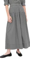 Birds Of Paradis Lydia Skirt Onyx Check In Multi