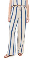 Birds Of Paradis Vera Pants Awning Stripe In Multi