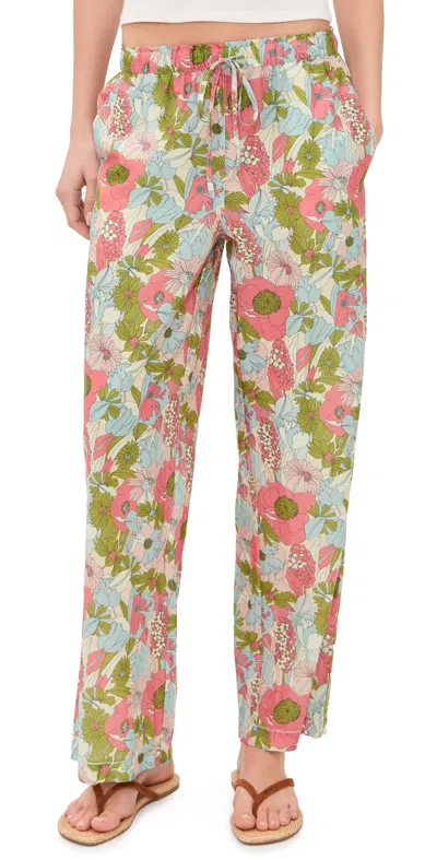 Birds Of Paradis Vera Pants Tarsila Bloom In Multi