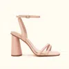 Birdy Grey Julia Chunky Heel In Nude Blush