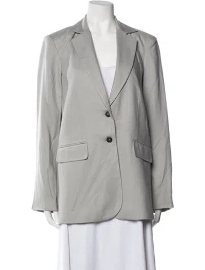 Pre-owned Birgitte Herskind Blazer In Gray