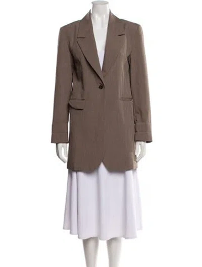 Pre-owned Birgitte Herskind Coat In Brown