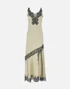 Birgitte Herskind Nelly Dress With Lace Details In Neutral
