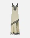 Birgitte Herskind Nelly Dress With Lace Details In Beige