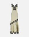Birgitte Herskind Nelly Dress With Lace Details In Beige