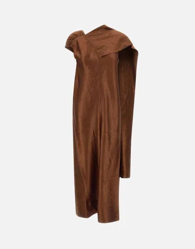 Birgitte Herskind Leroy Ankle Length Dress In Tobacco