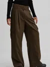 Birgitte Herskind Louis Cargo Pant In Brown In Brown