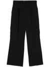 Birgitte Herskind Louise Mid-waist Straight-leg Trousers In Black