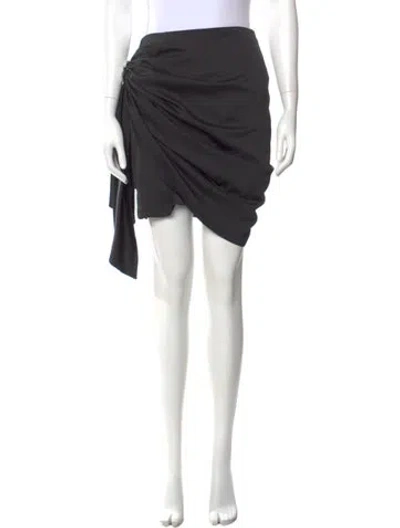 Pre-owned Birgitte Herskind Mini Skirt In Black