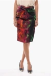 Birgitte Herskind Tie Dye Effect Erin Longuette With Bow On The Front