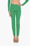 Birgitte Herskind Vanessa Hong High-waisted Ribbed Brianna Pants In Green